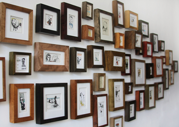 Ryan Price works on paper